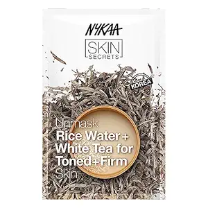 Nykaa Naturals Skin Secrets Bubble Sheet Mask, Rice Water and White Tea